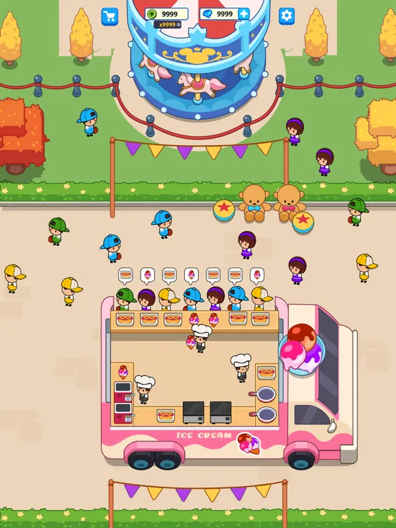 Food Fever: Idle Restaurant iPad  Screenshots