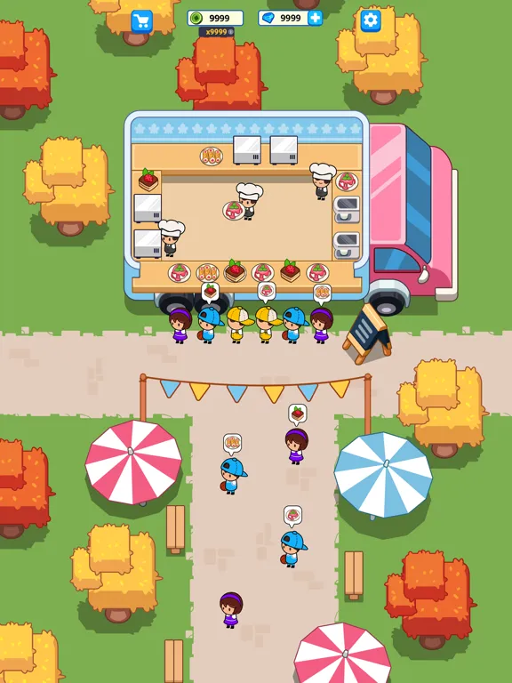 Food Fever: Idle Restaurant iPad  Screenshots