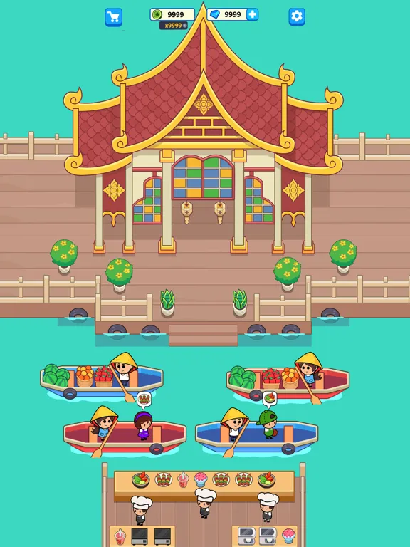 Food Fever: Idle Restaurant iPad  Screenshots