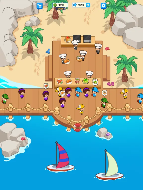 Food Fever: Idle Restaurant iPad  Screenshots