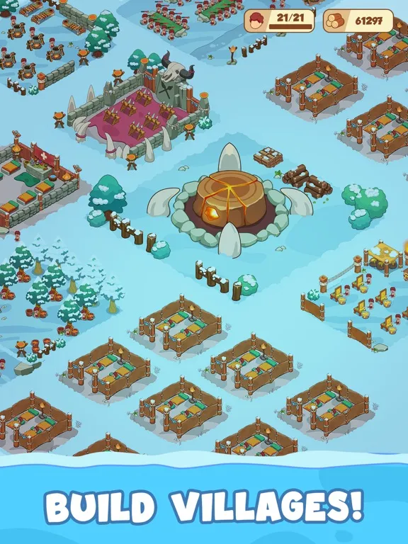 Icy Village: Survival Idle iPad 應用截圖
