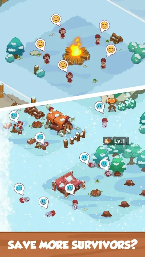 Icy Village: Tycoon Survival-screenshot-3