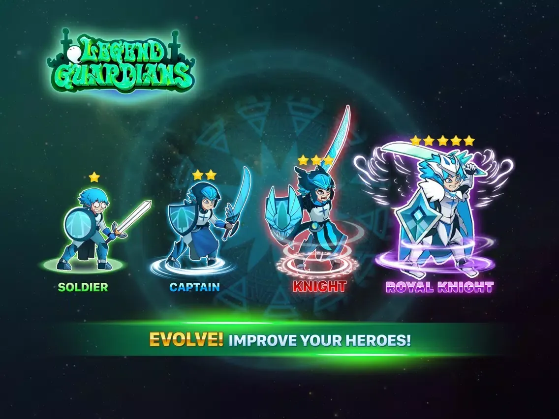 Legend Guardians - Action RPG iPad  Screenshots