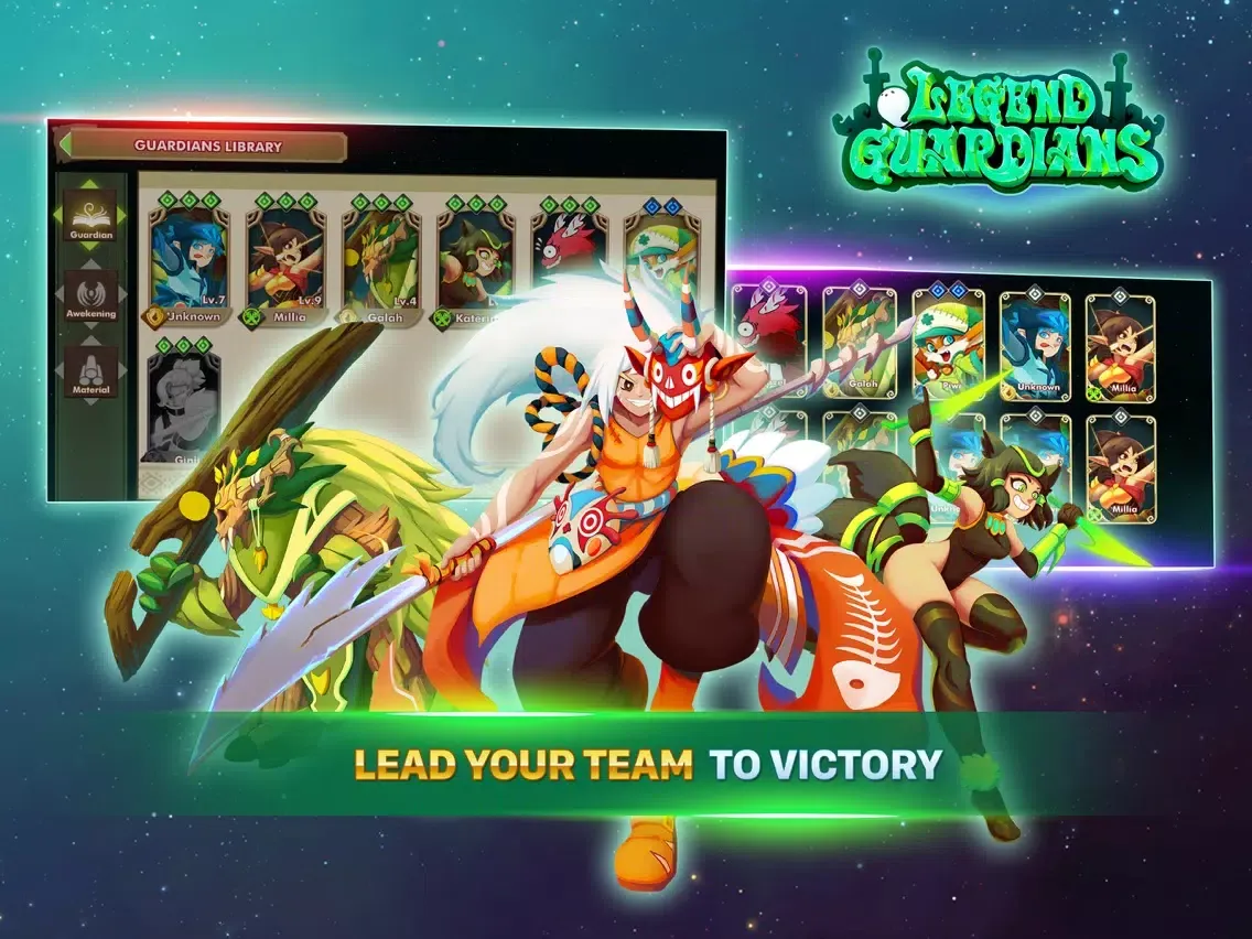 Legend Guardians - Action RPG iPad  Screenshots