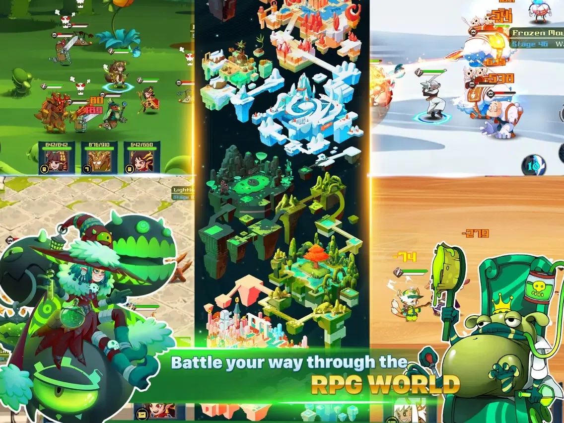 Legend Guardians - Action RPG iPad  Screenshots