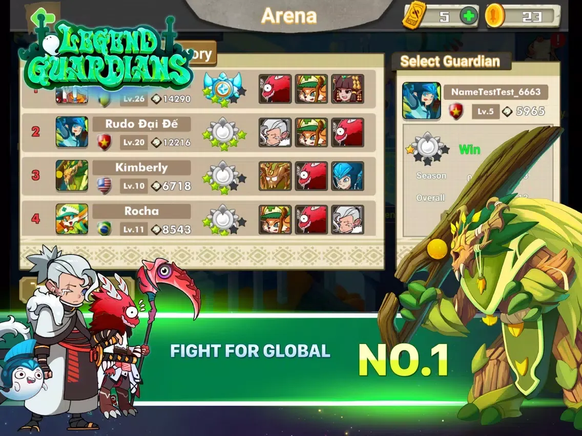 Legend Guardians - Action RPG iPad  Screenshots