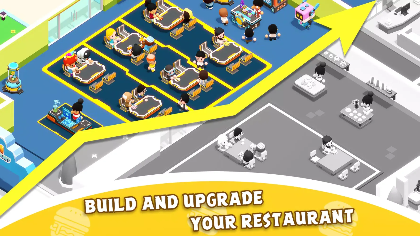 Tangkapan layar Mini Restaurant: Idle Food Inc