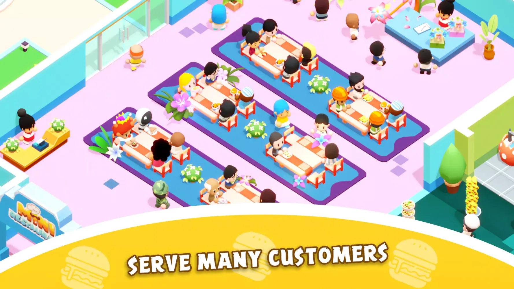 Tangkapan layar Mini Restaurant: Idle Food Inc