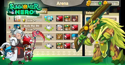 Summoner Hero: Epic Battle Screenshots