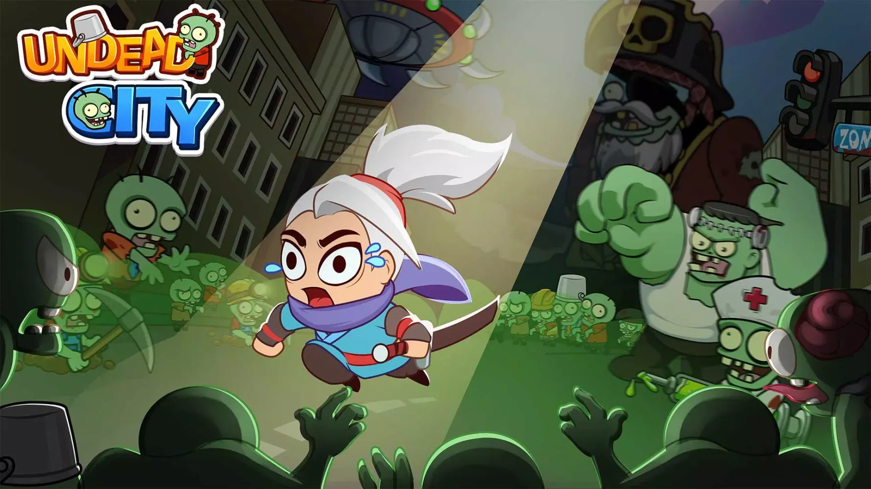 Capturas de tela do Undead City