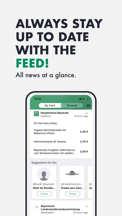 Скриншоты UBT App