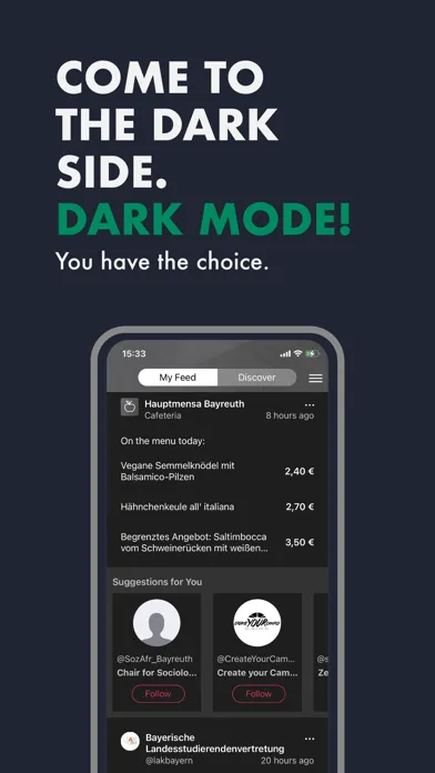 Скриншоты UBT App