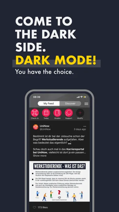 ภาพหน้าจอของ HdBA App