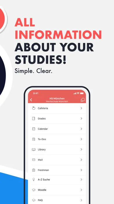 Captures d'écran de HM.edu App