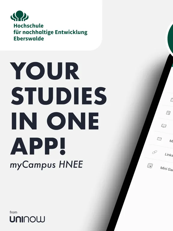 Screenshot di myCampus HNEE iPad 