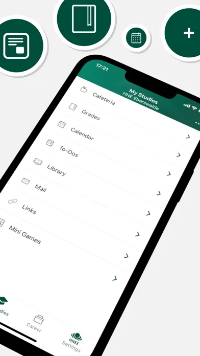 Screenshot di myCampus HNEE
