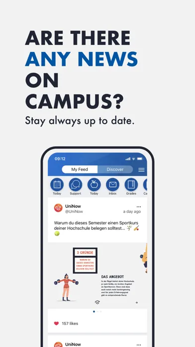 THU Studium Screenshots