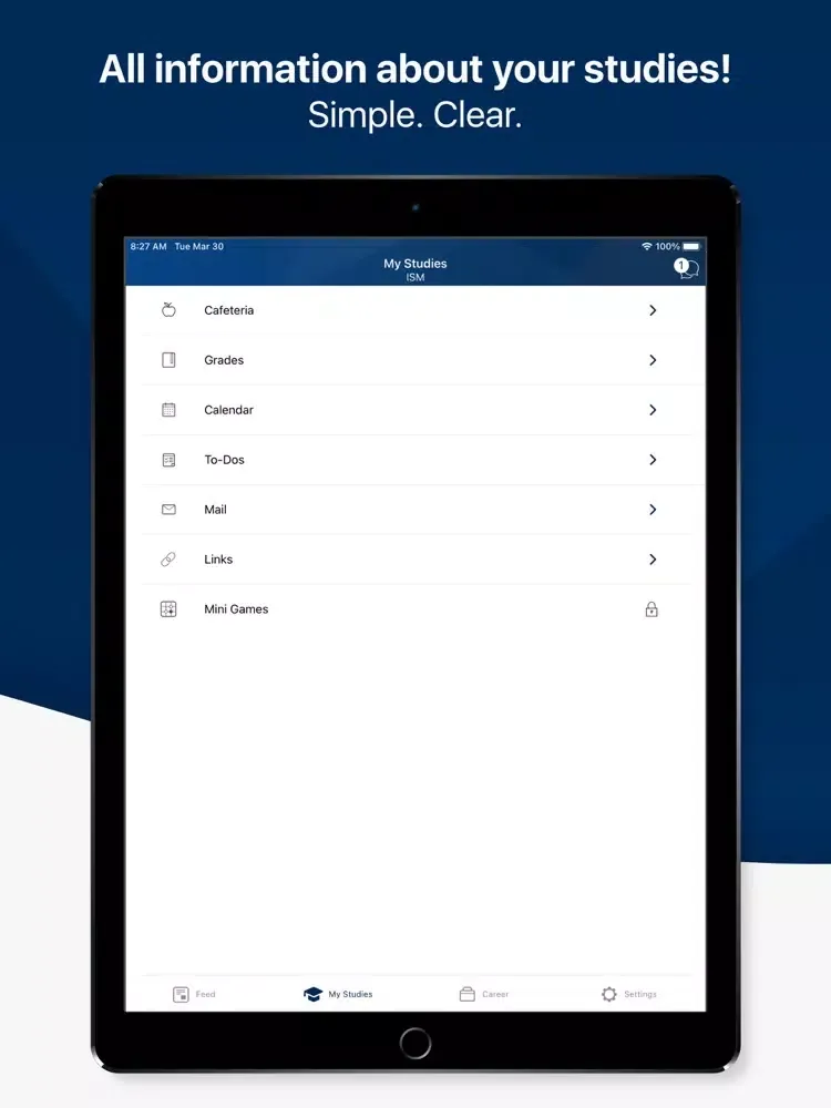 ISM Mobile iPad  Ekran Görüntüleri