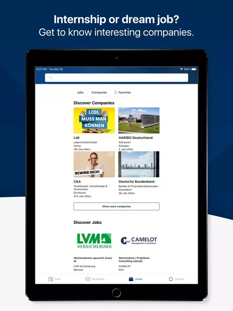 ISM Mobile iPad  Ekran Görüntüleri