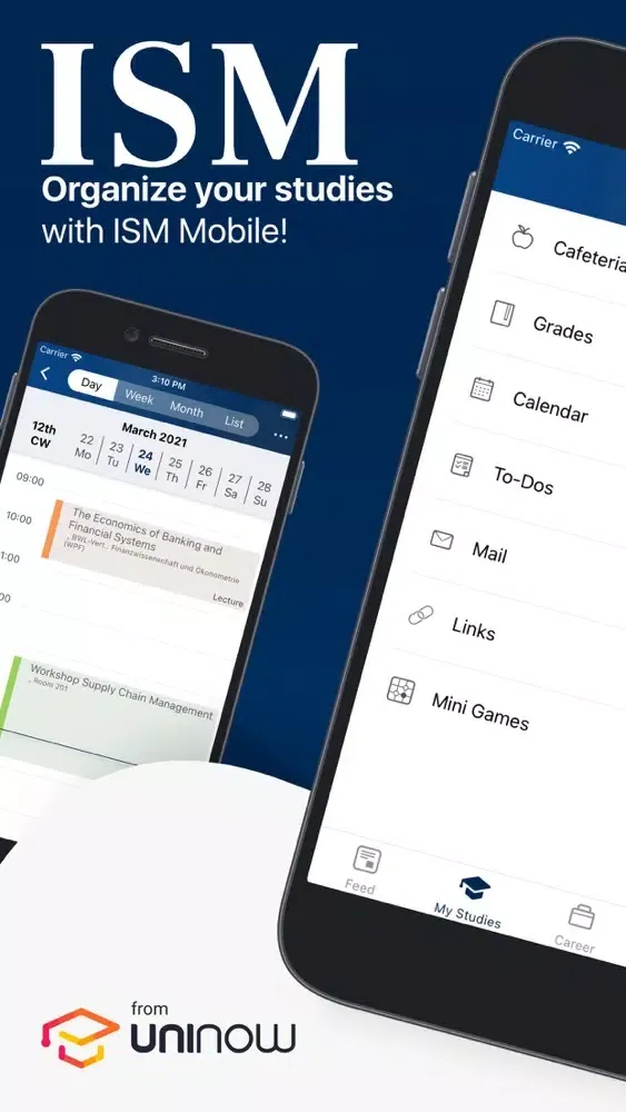 ISM Mobile Ekran Görüntüleri