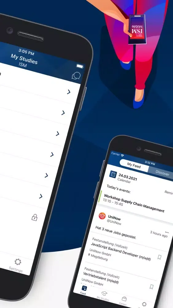 ISM Mobile Ekran Görüntüleri