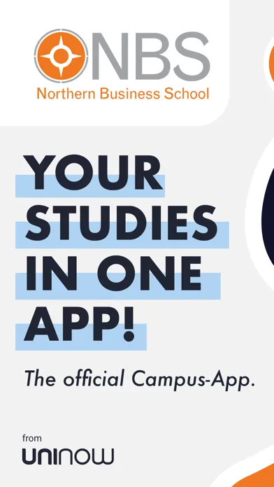 Captures d'écran de NBS Campus App