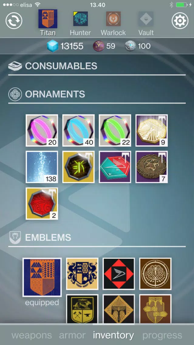 Tangkapan skrin Ishtar Legacy