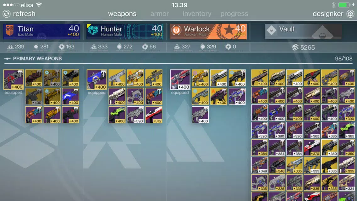 Tangkapan skrin Ishtar Legacy