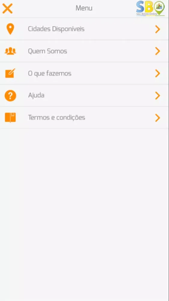 Zrzuty ekranu SBO - Seu Bairro Online