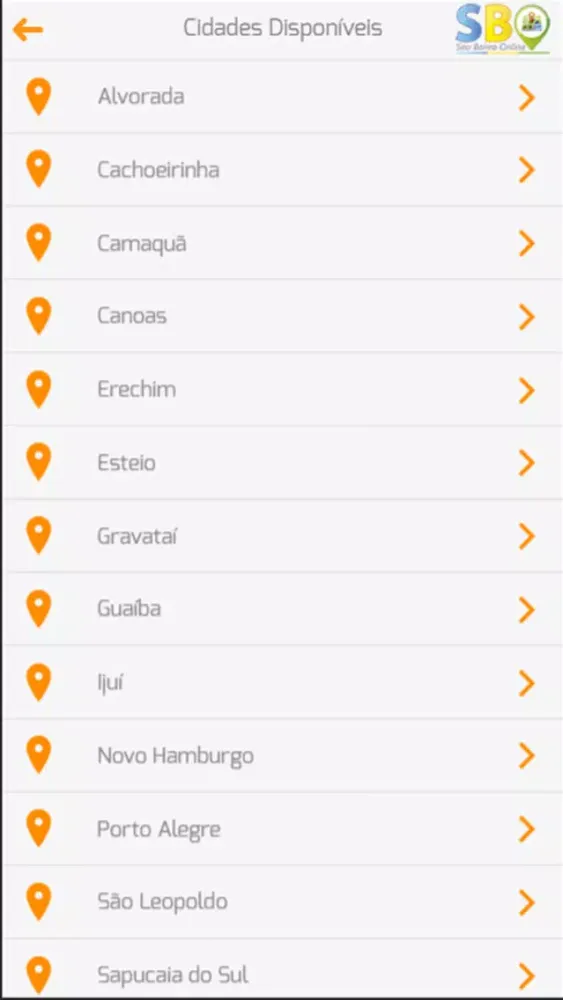 Zrzuty ekranu SBO - Seu Bairro Online