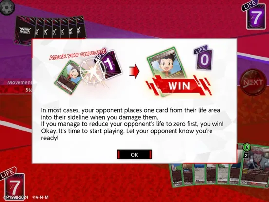 Zrzuty ekranu UNION ARENA Tutorial App iPad 