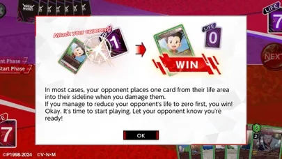 Zrzuty ekranu UNION ARENA Tutorial App
