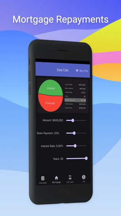 Mortgage Auto loan Easy Calc スクリーンショット