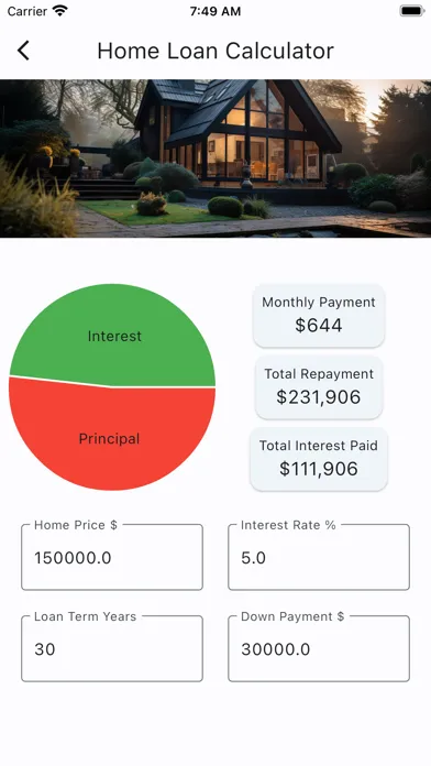 My Home Calculator应用截图