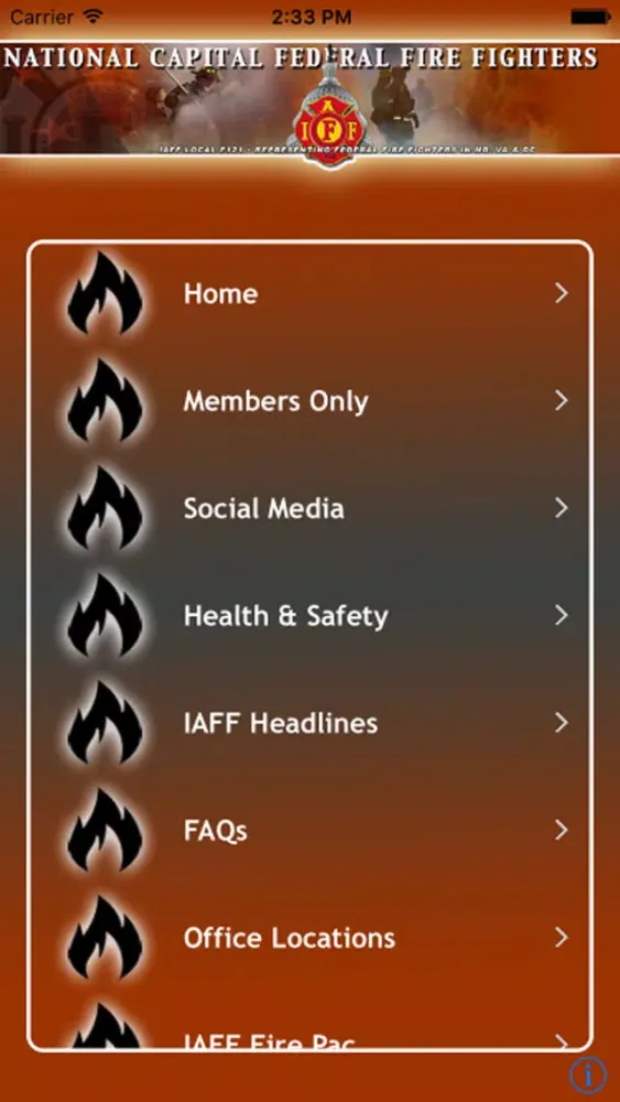 IAFF F-121 NCFFF スクリーンショット