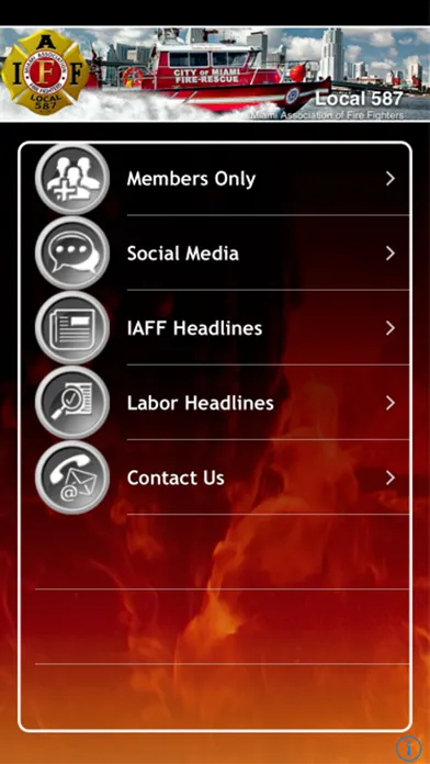 Capturas de pantalla de IAFF 587