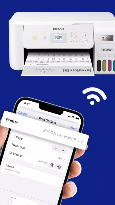 Tangkapan skrin Printer - Smart Printer App