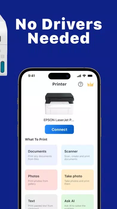 Tangkapan skrin Printer - Smart Printer App