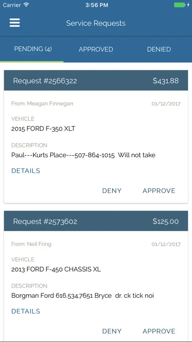 myFleetLink Screenshots