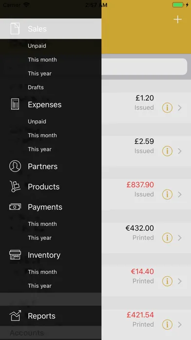 MyInvoice سکرین شاٹس