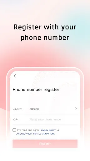 Zrzuty ekranu UnionPay APP