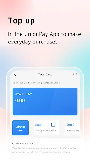 Zrzuty ekranu UnionPay APP