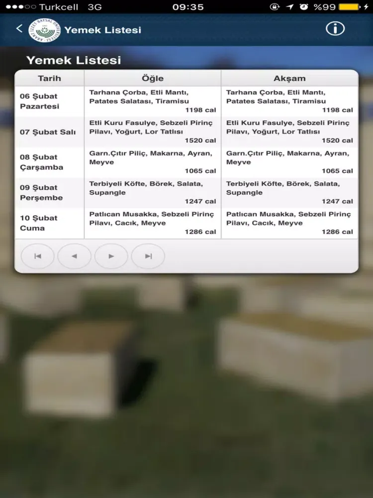 İzzet Baysal Üniversitesi iPad  스크린샷