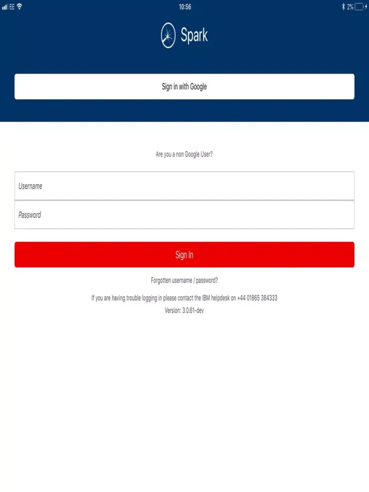 Captures d'écran de Unipart Spark iPad 