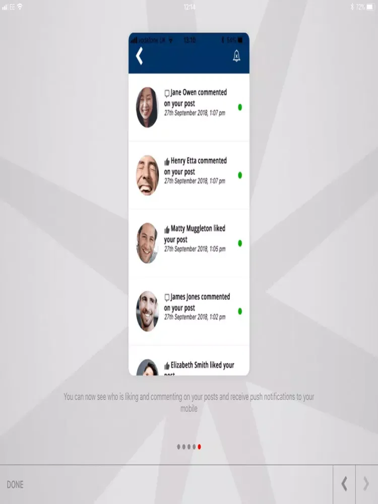 Captures d'écran de Unipart Spark iPad 