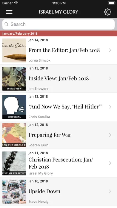 Israel My Glory Magazine应用截图