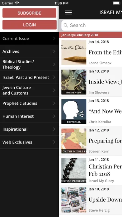 Israel My Glory Magazine应用截图