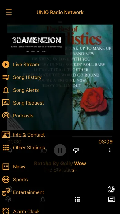 UNIQ Network Screenshots