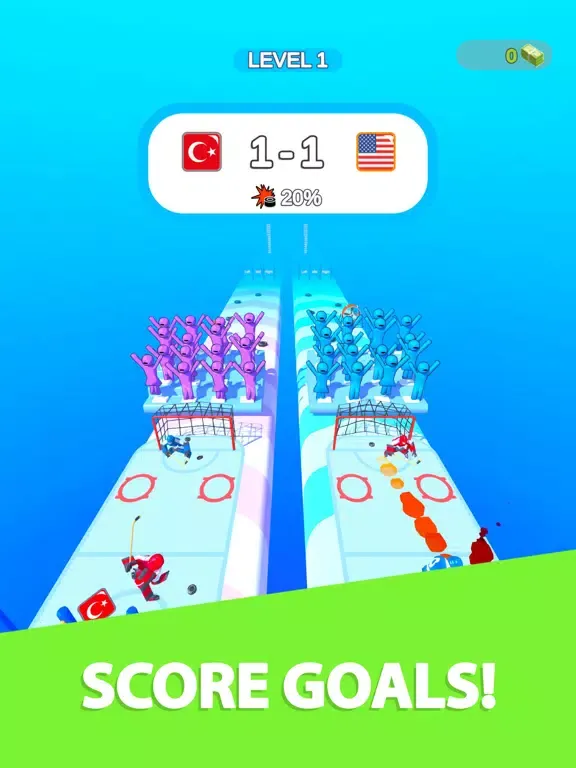 Screenshot di Ice Hockey Tournament iPad 