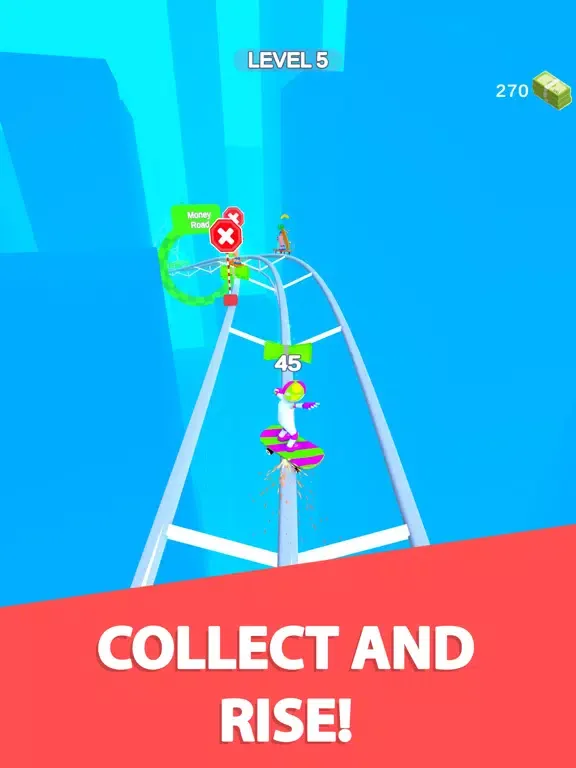 Skateboard Rush 3D iPad 應用截圖